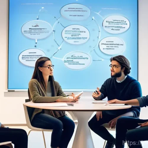 심리학 전공 공부법 - **Prompt:** "A diverse group of young adult students (wearing casual, fashionable, and modest everyd...